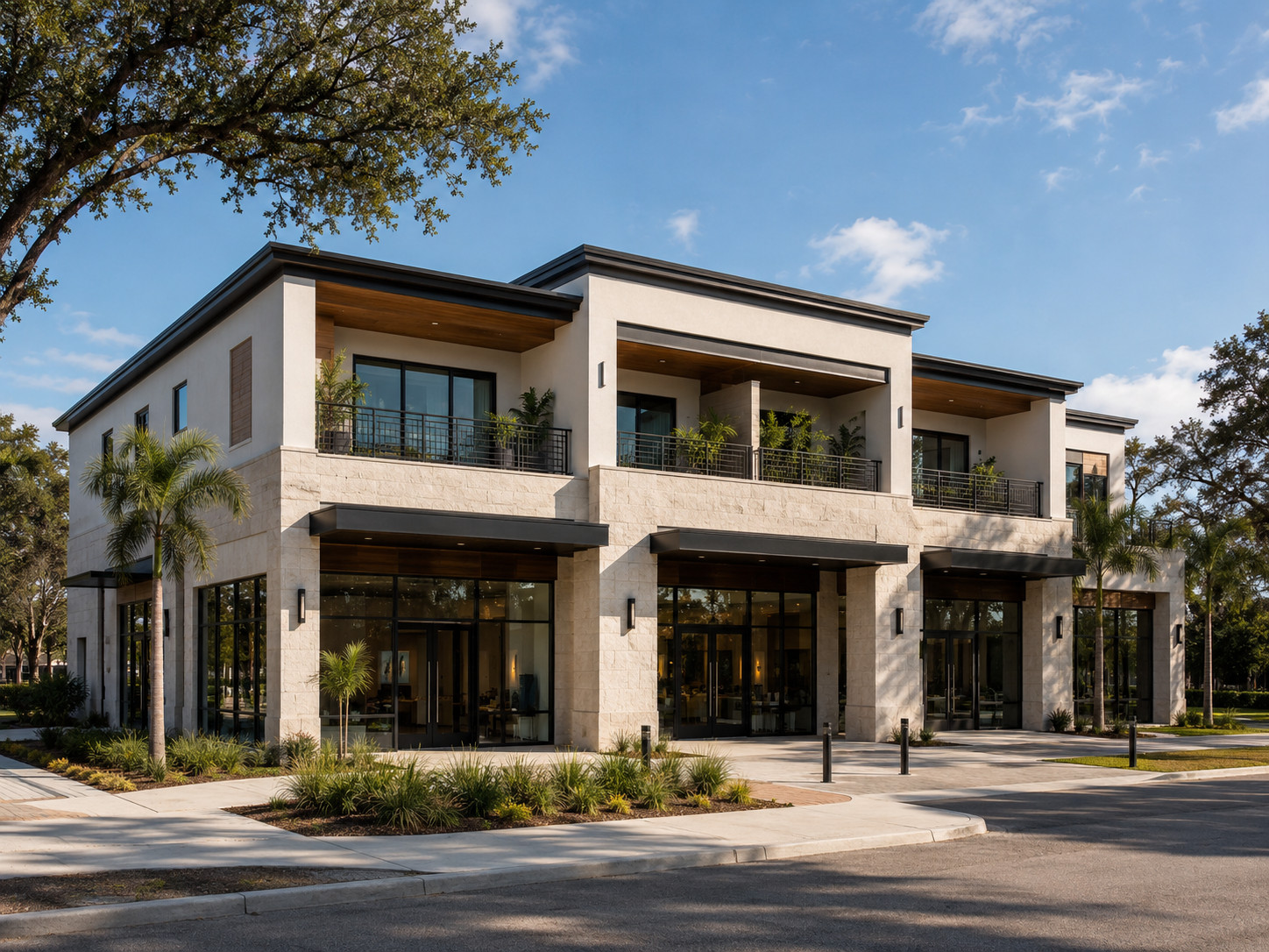 Refined Florida mixed-use development