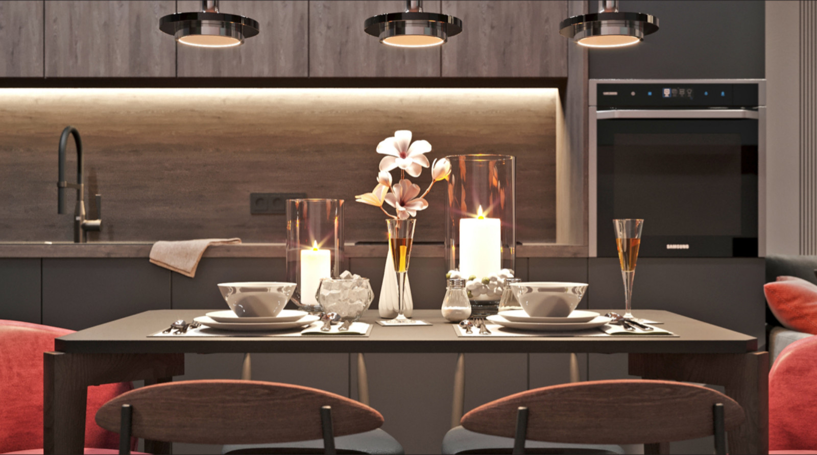 Дизайн-проект двухкомнатной квартиры