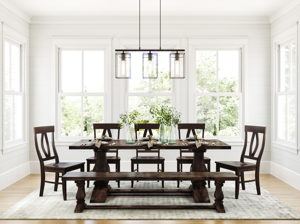 Photo of a country dining room in Other.
