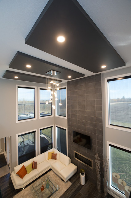 Custom Home In Larch Park Modern Edmonton By Kanvi Homes Custom Home In Larch Park Modern