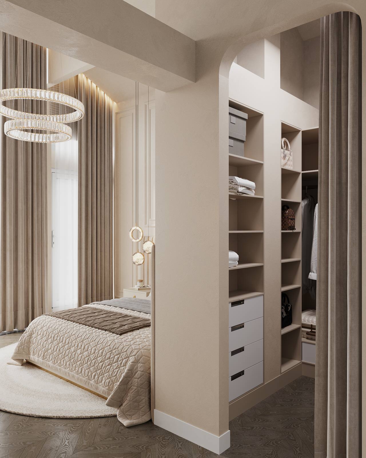 Фахверковый дом на 300 м2, в стиле ар-деко