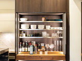 Contemporary Home Bar by Hendel Homes