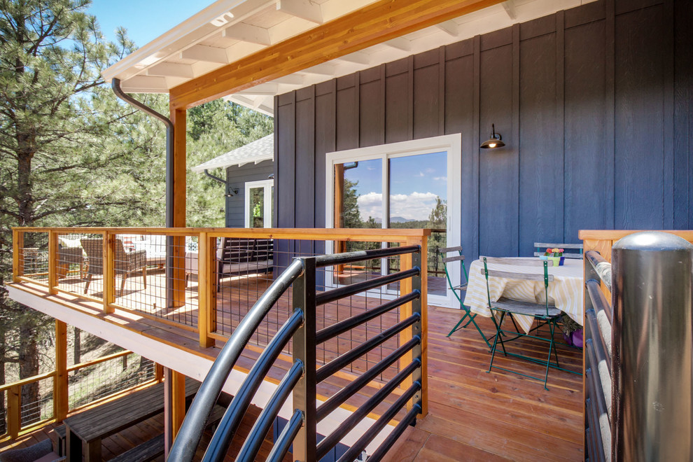 Transitional deck photo in Phoenix