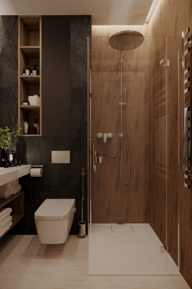 Проект квартиры в современном стиле г. Челябинск, жк EVOpark