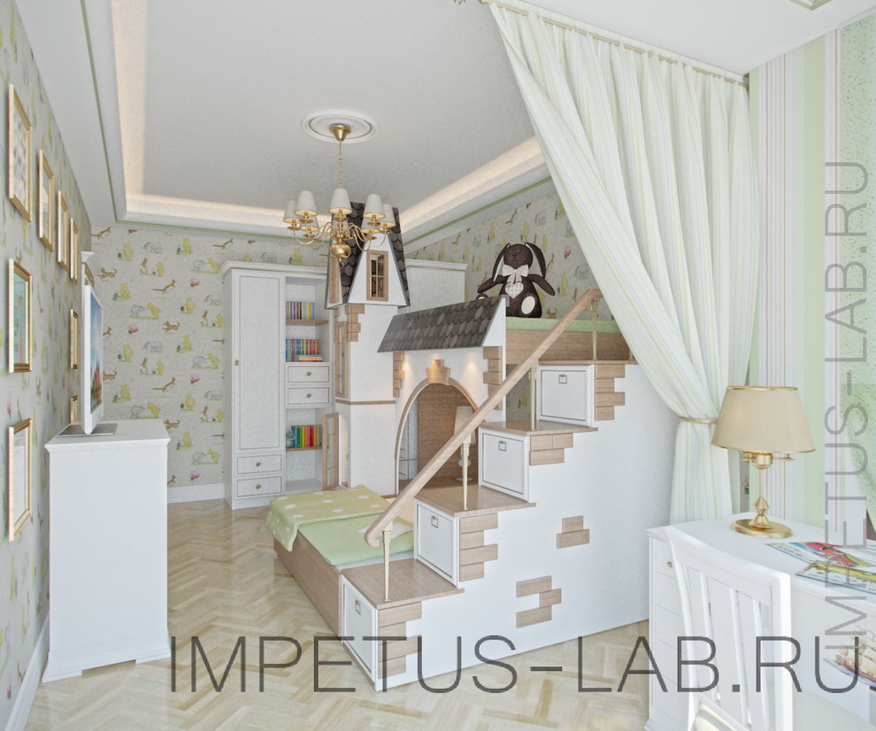 Проект квартиры в классическом стиле