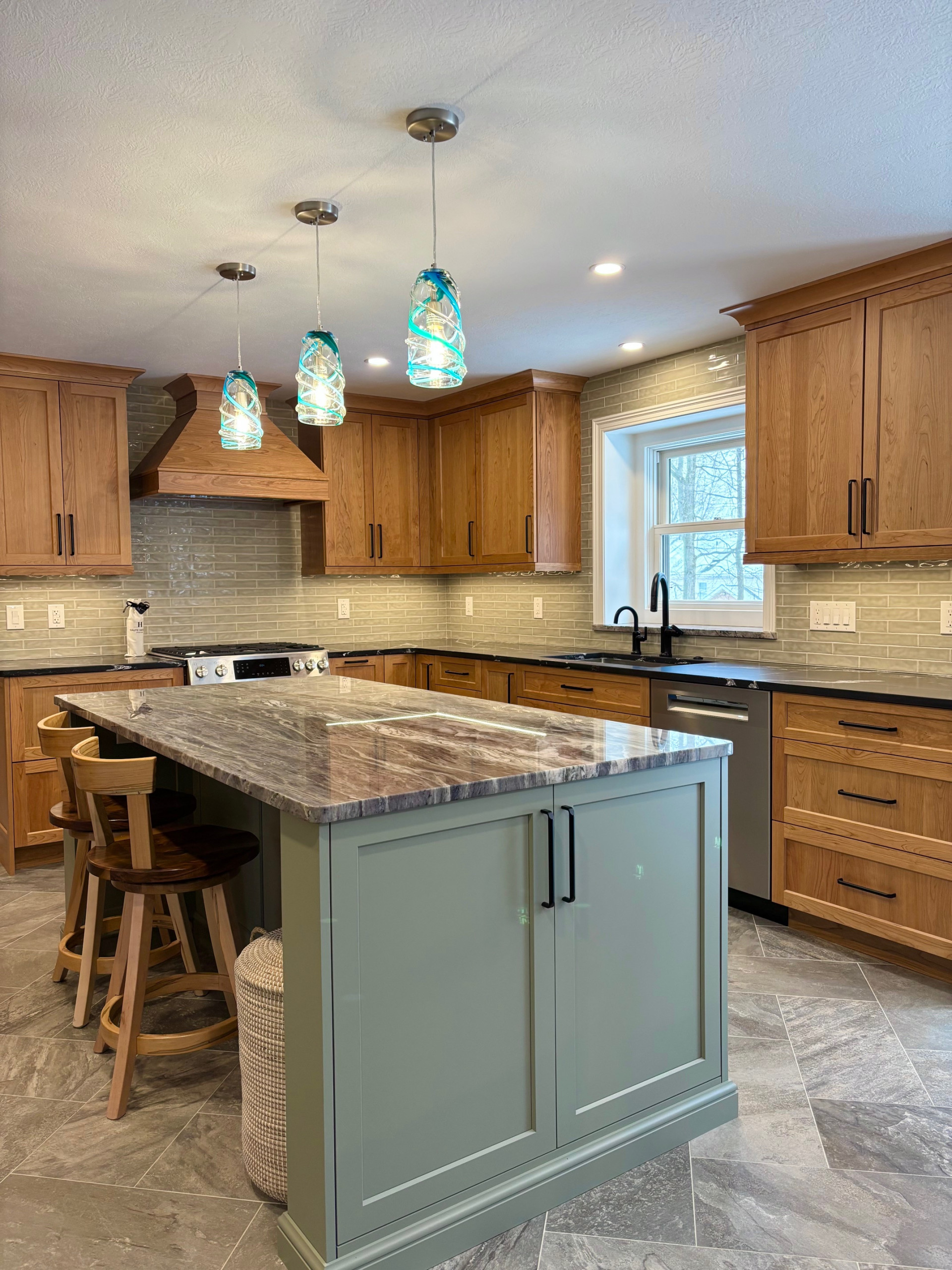 The Evergreen and Cherry Grove Kitchen