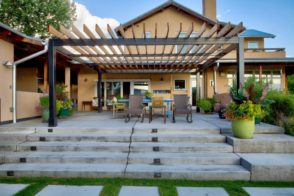 Trendy home design photo in Denver