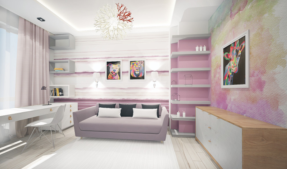 Квартира с камином в ЖК Новая Скандинавия