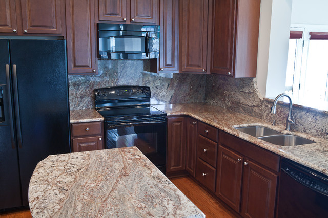 Typhoon Bordeaux Granite - Traditional - Kitchen - DC ...