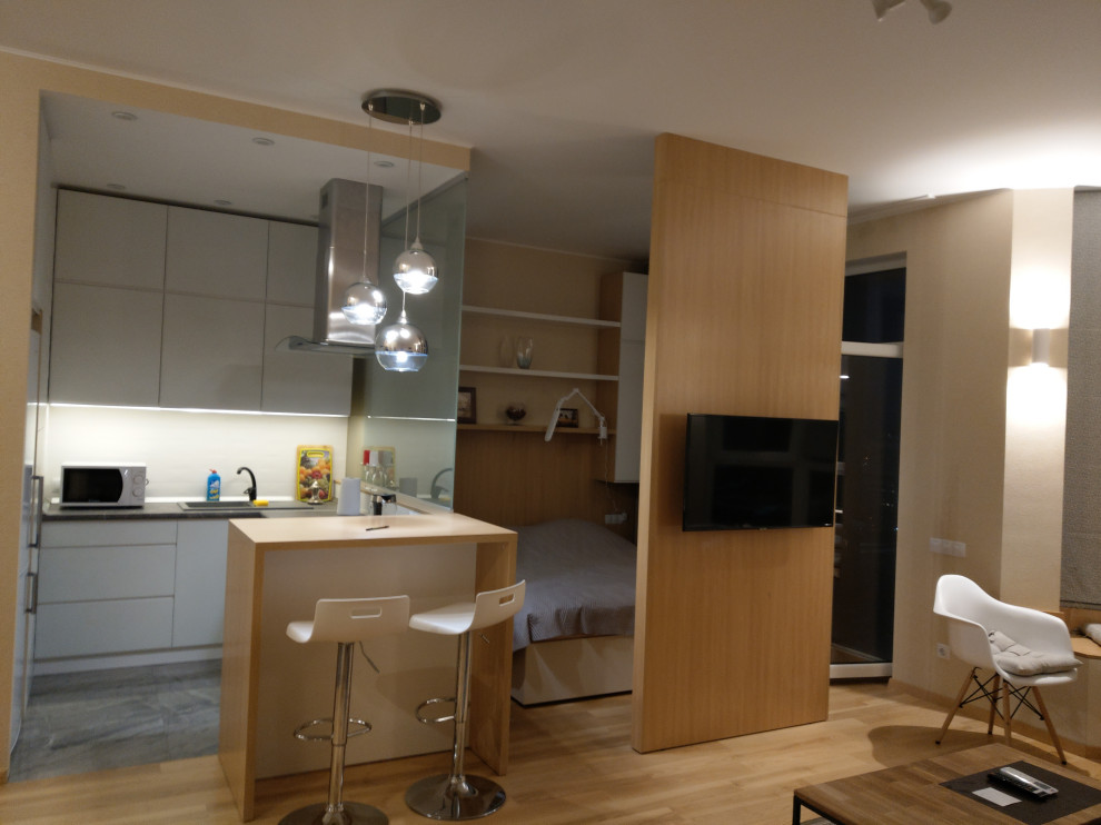 Avant et après. Projet de design pour le studio