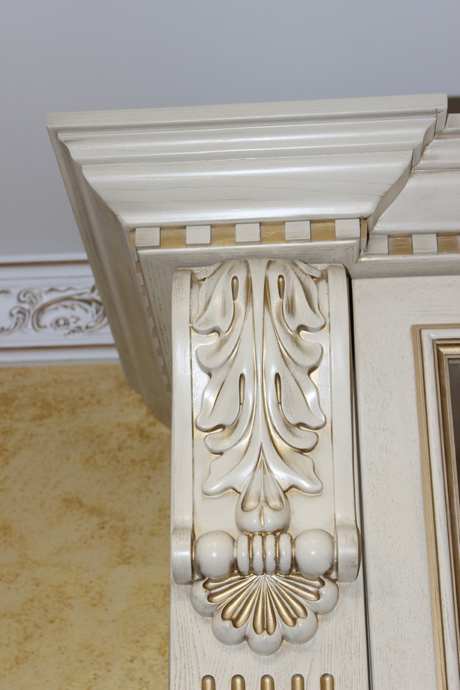 Кухня из массива дерева