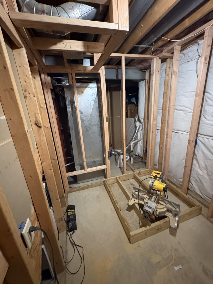 Basement Bathroom Install