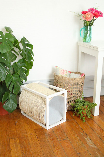 Diy Une Cabane Pour Chat Avec Griffoir