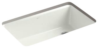 KOHLER K-5871-5UA3-NY Riverby 33" Undermount Single Bowl Kitchen Sink