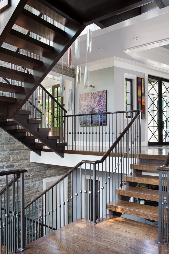 Flower Hill (Interior) - Transitional - Staircase - New York - by ...
