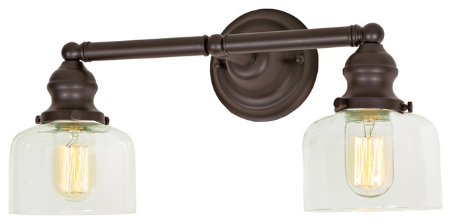 Union Square Two Light Shyra Bathroom Wall Sconce