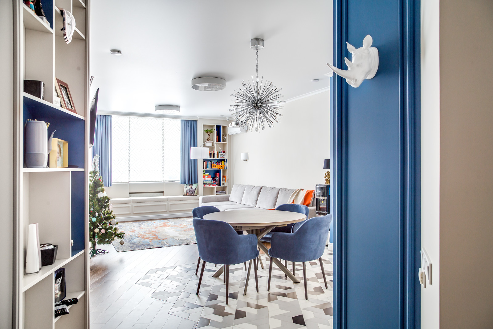 Квартира 130м2 в стиле Нео классика