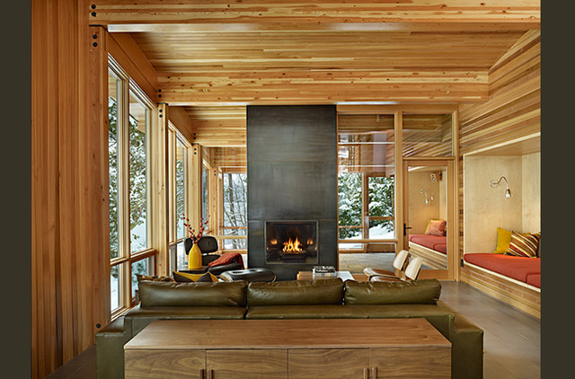 Lake Wenatchee Cabin Modern Living Room Seattle By
