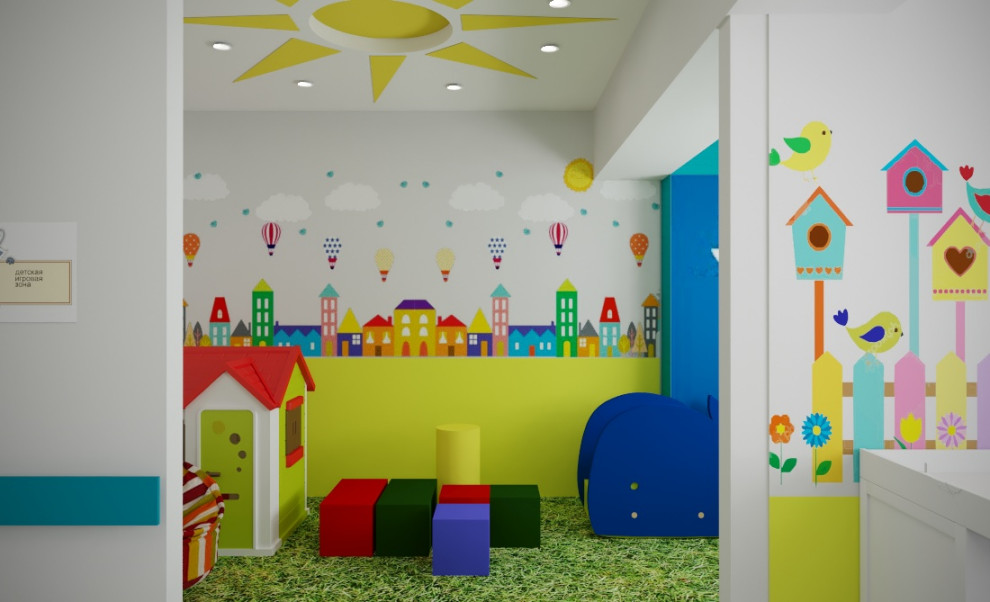 холл в детской поликлинике