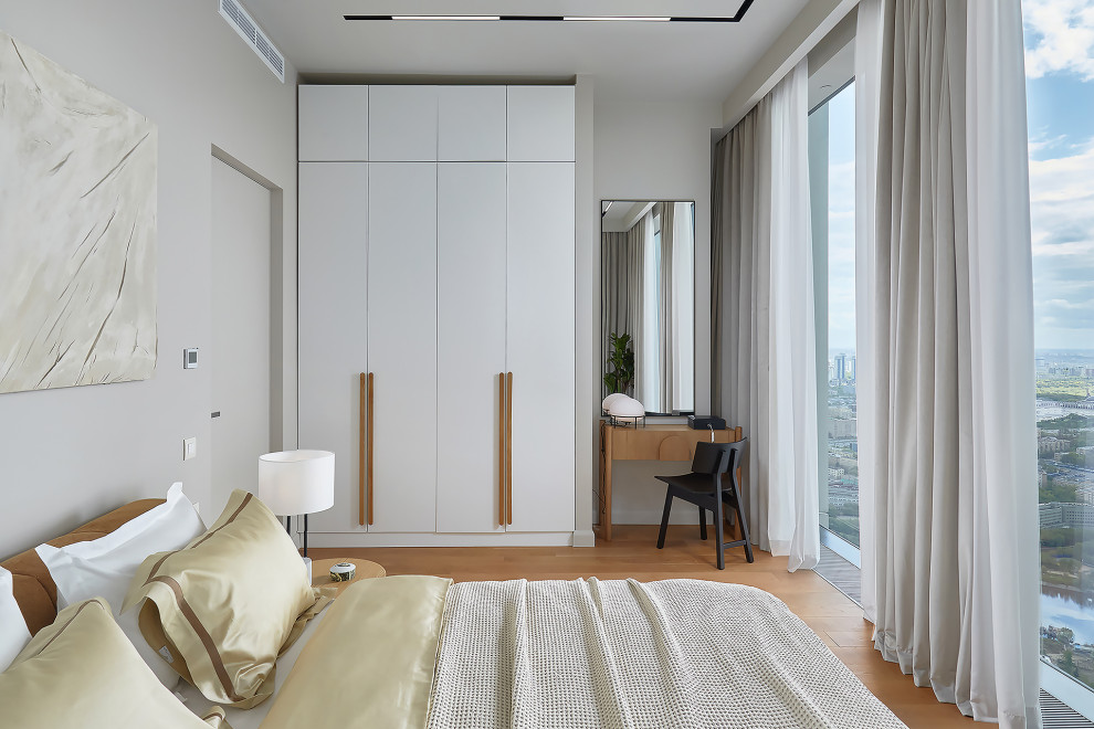 Квартира в Москва-Сити 2 (бежевое дерево)