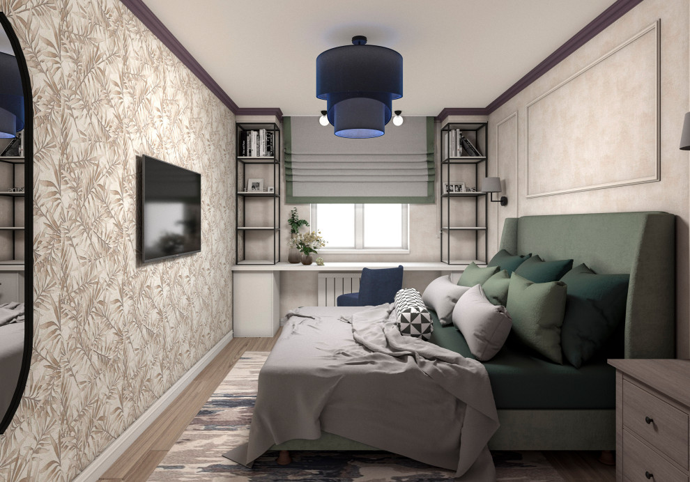 Дизайн-проект. 3-хкомнатная квартира в ЖК "Государев Дом". Видное. 2018 г.