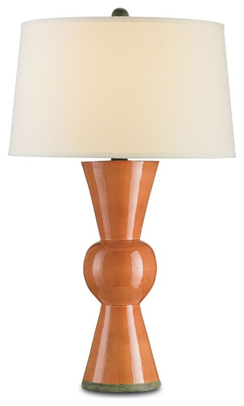 6351 Upbeat Orange Table Lamp, Orange
