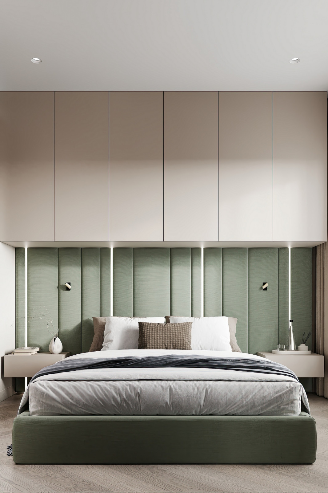 Дизайн и ремонт квартиры в ЖК Большая семерка - Сочный синий