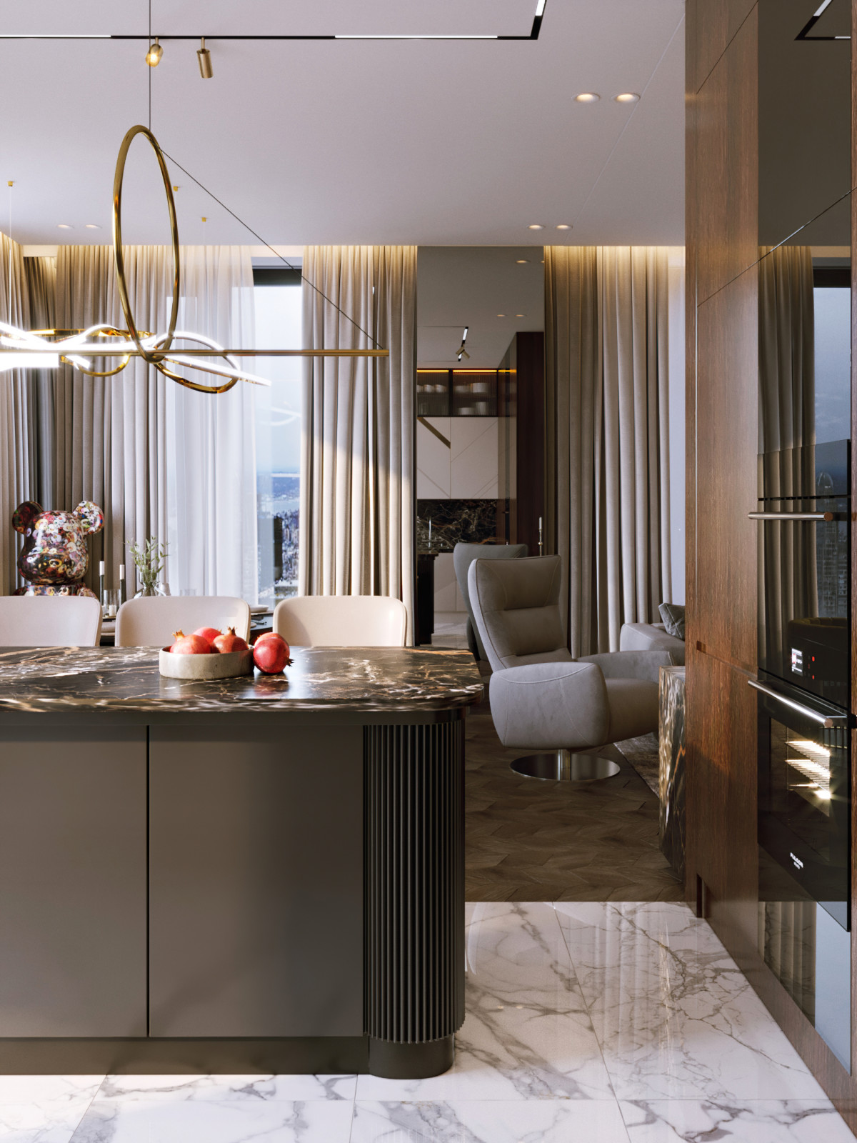 Квартира 100 кв.м. ЖК Prime Park