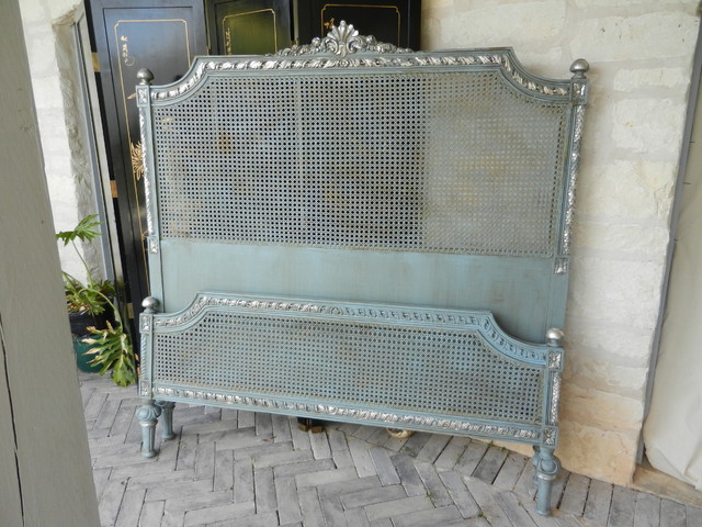 French headboard and footboard