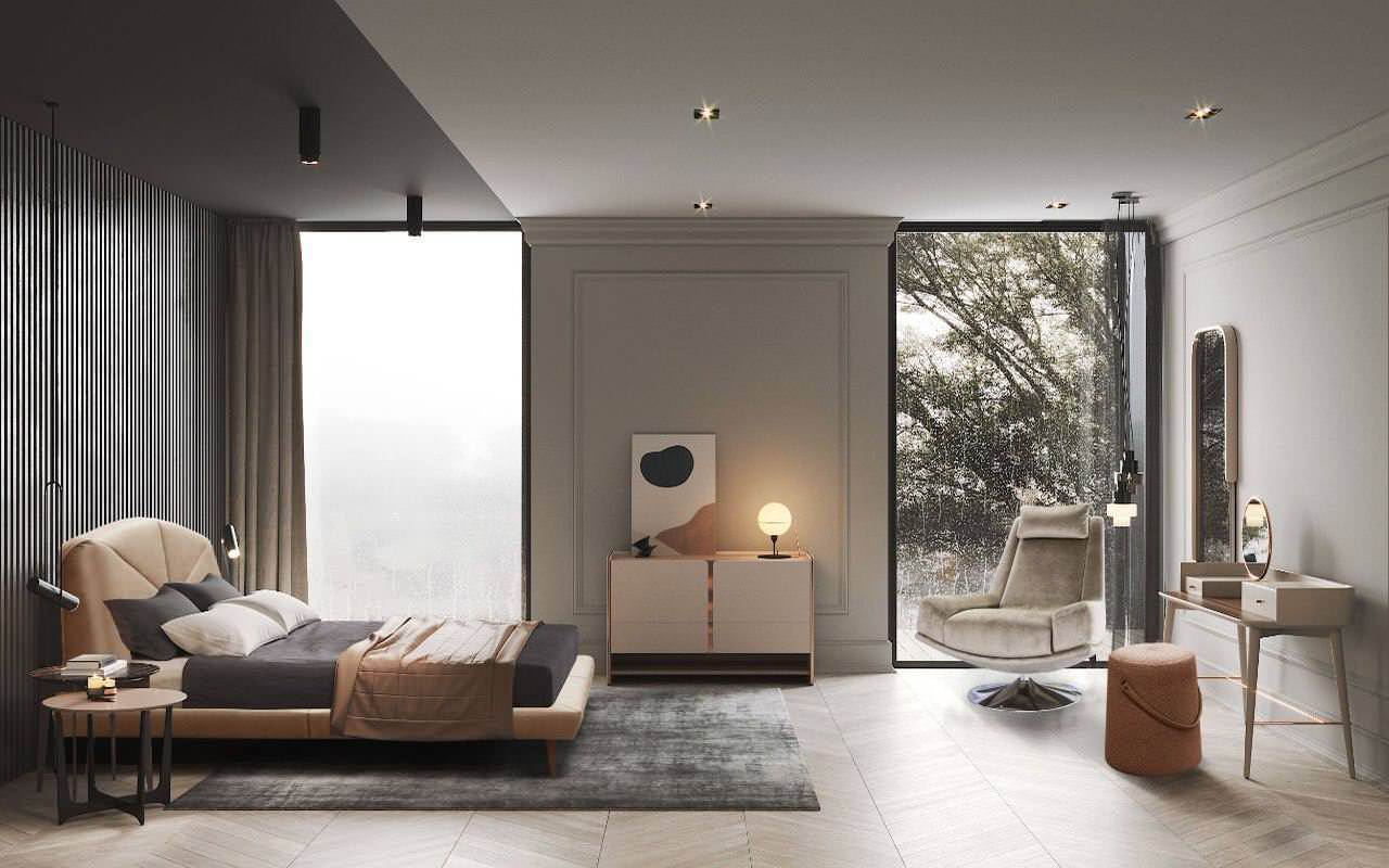 Интерьер спальни