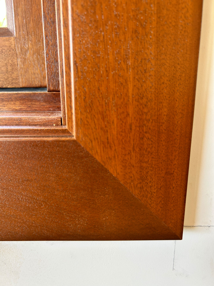 Ocean front trim work