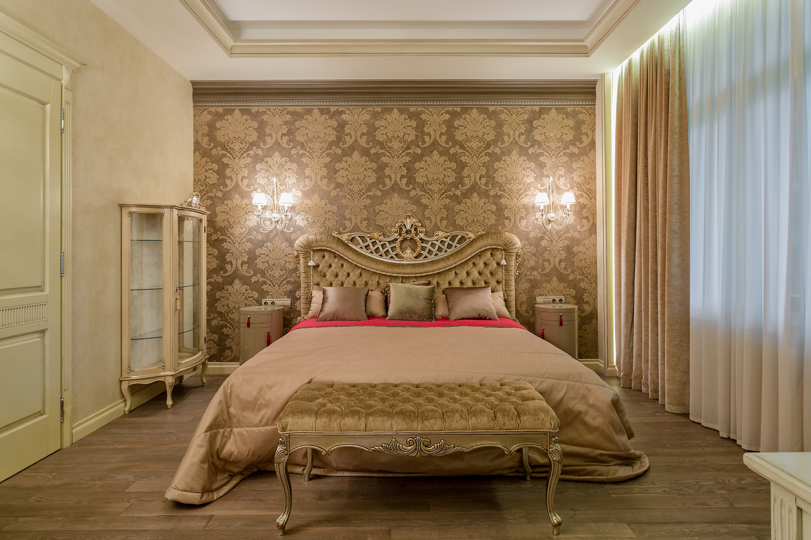 Двухуровневая квартира в класическом стиле.