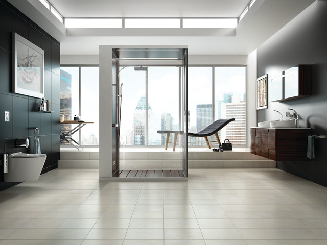 American Olean contemporary-badrum