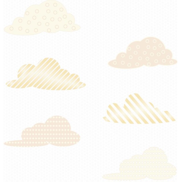 Clouds Wallpaper, Sunshine, 25" X 9.5'