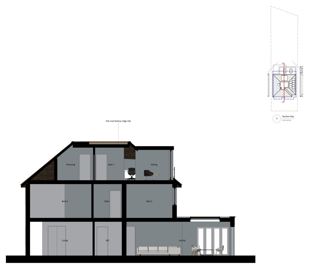 Extension and roof conversion