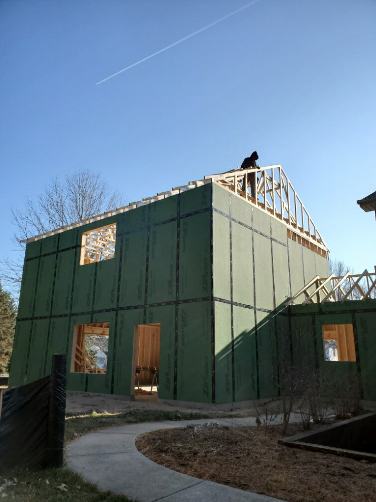 2 story 2 car garage addition