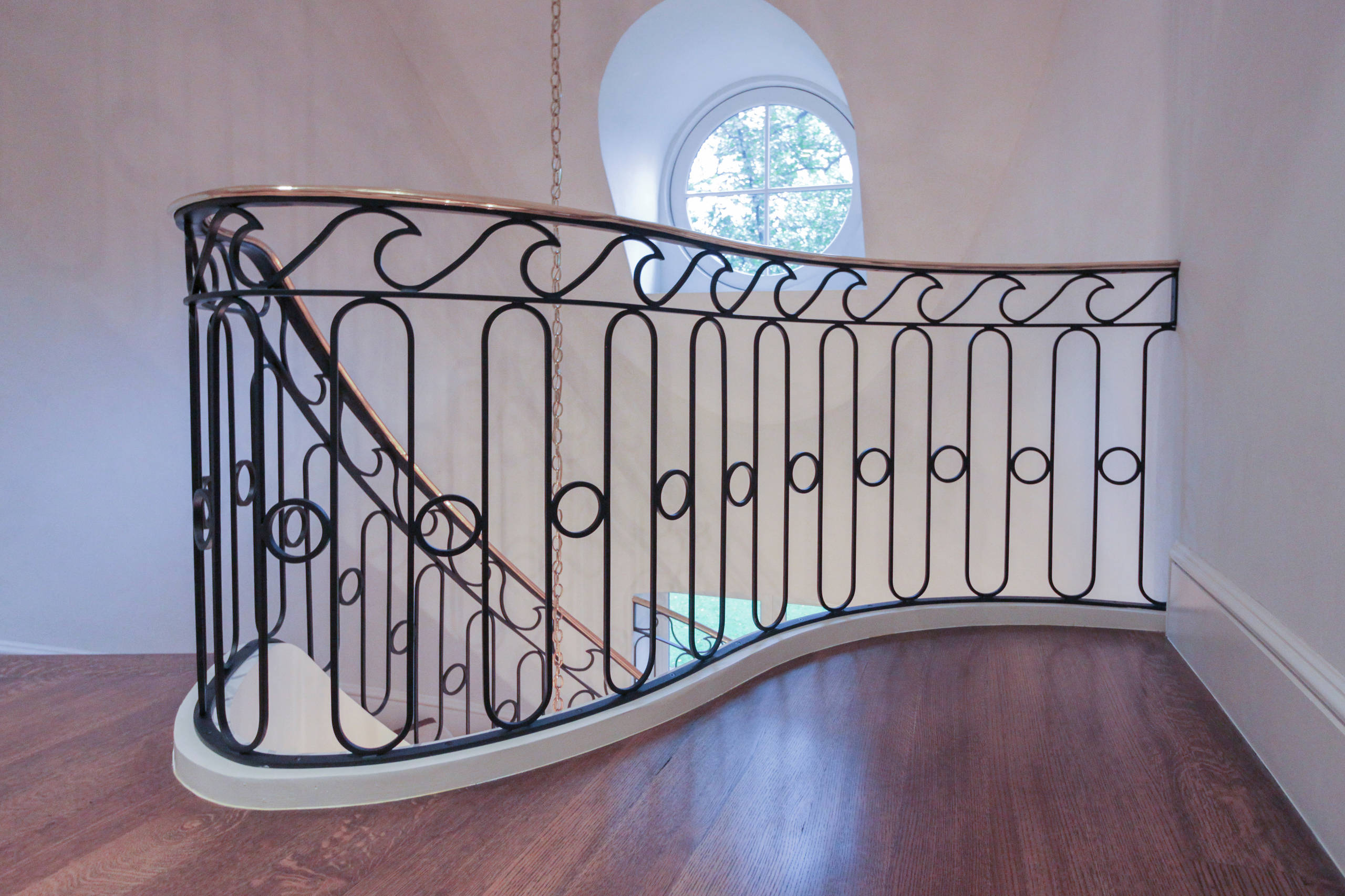 61_Sculptural/Elliptical Staircase in Washington, DC 20008