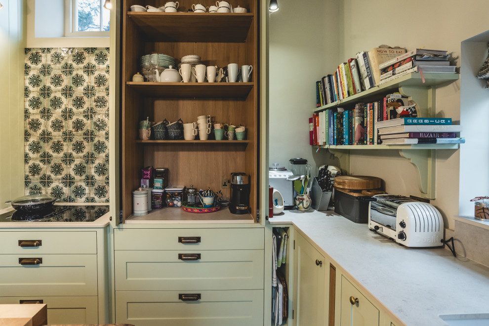 Country Cottage kitchen, bookcases, vanity unit and wardrobes