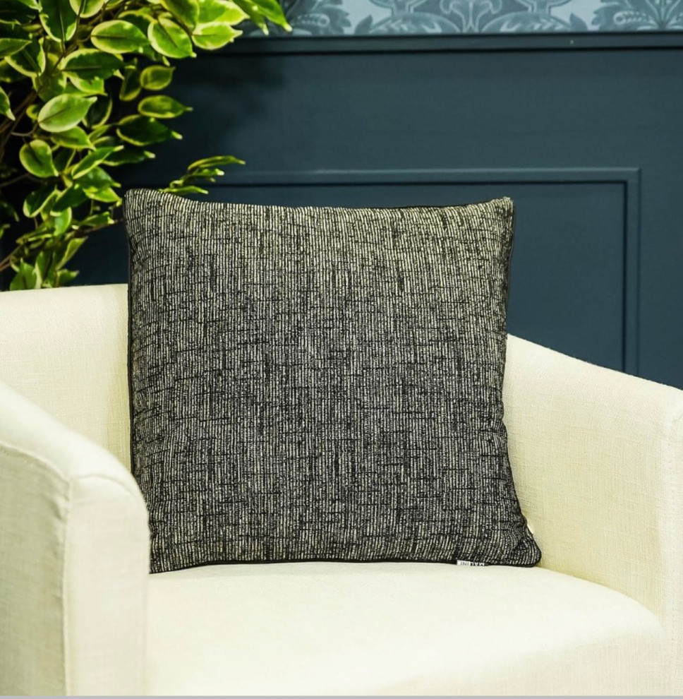 Black Cushions Modern London by Homes Outlet Houzz
