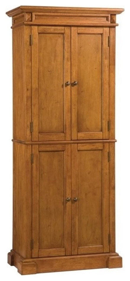 Elegant Brown Pantry for Kitchen: Style Meets Functionality