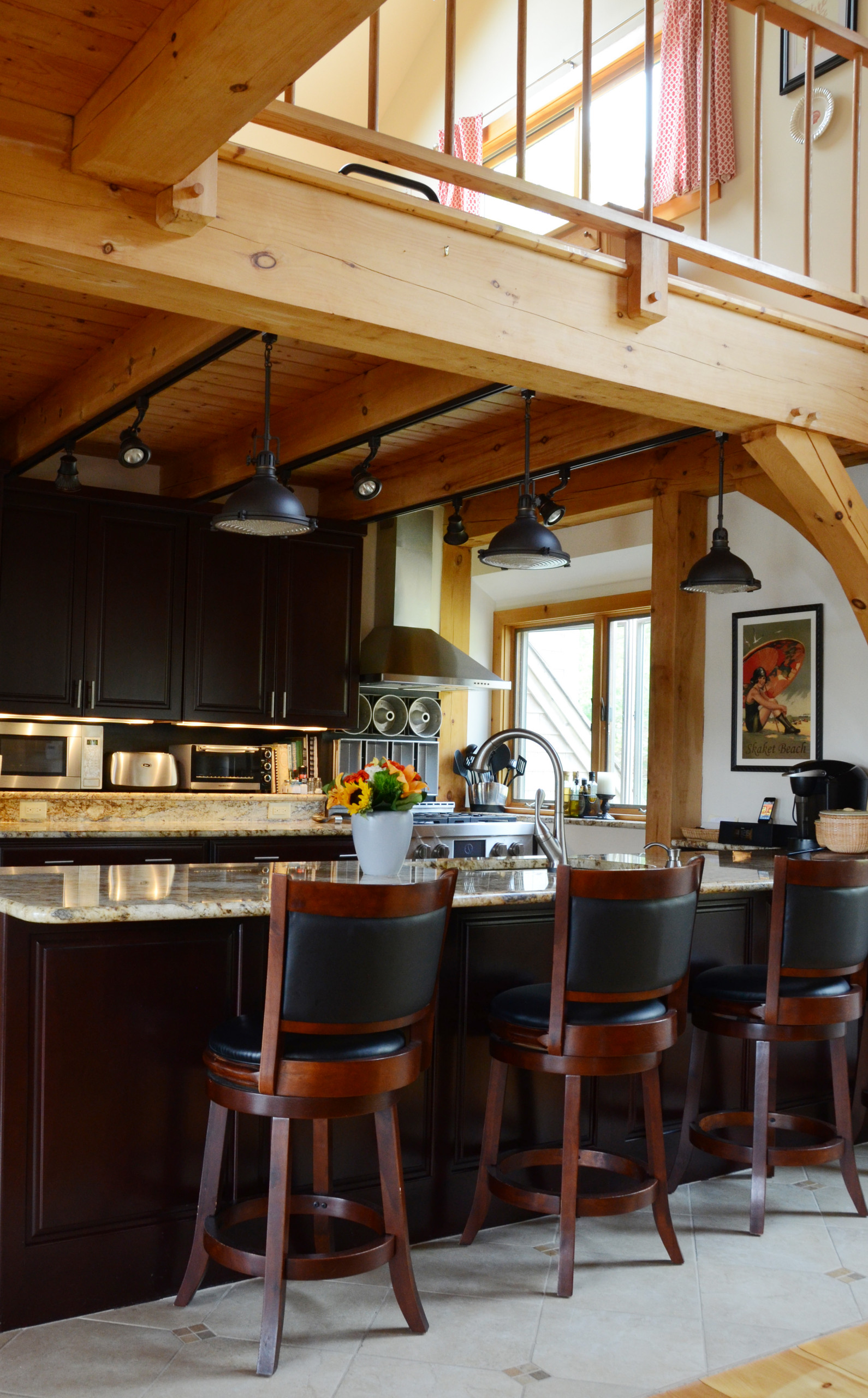 Cap Cod Style Timber Frame My Houzz: Memories Fill a Cape Cod Timber-Frame Home