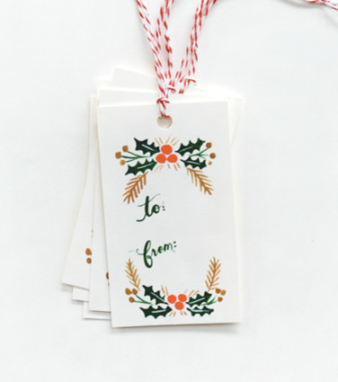 Garland Gift Tags