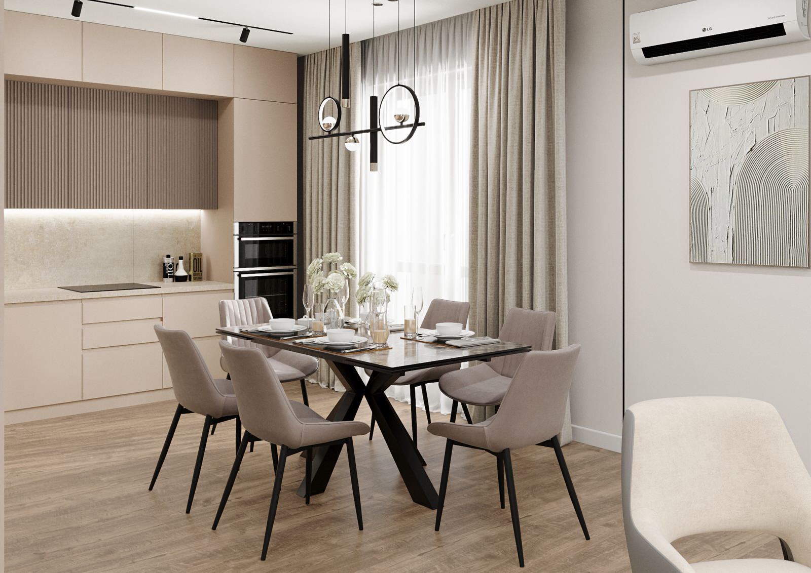 Частный одноэтажный дом