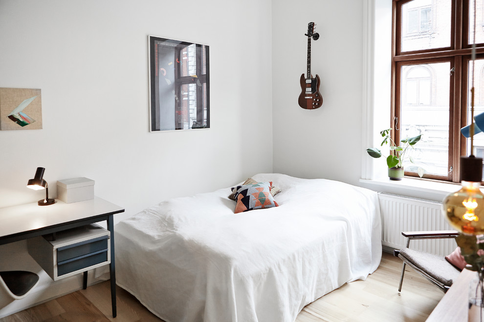 Photo of a scandinavian bedroom in Aarhus.