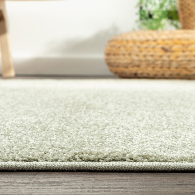 Haze Solid Low-Pile Runner Rug, 3 X 5 - Contemporary - Area Rugs - by ...