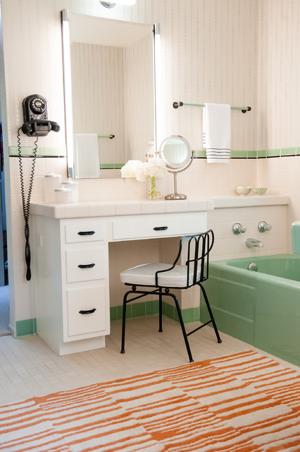 West Berridge mid-century-badezimmer