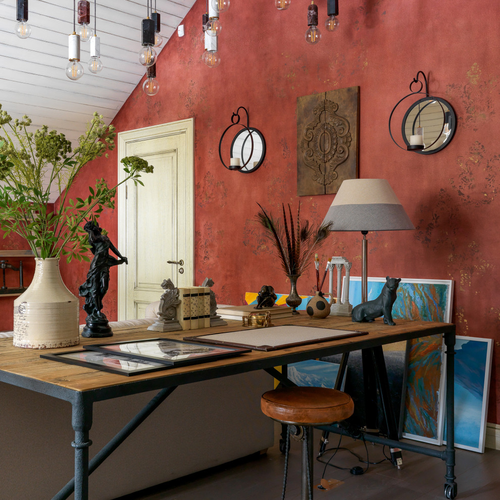 Дизайн мастерской в загородном доме