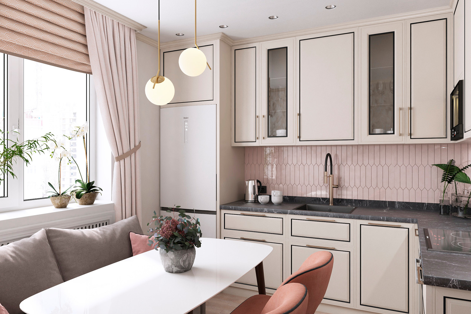 Неоклассика в ЖК Машков