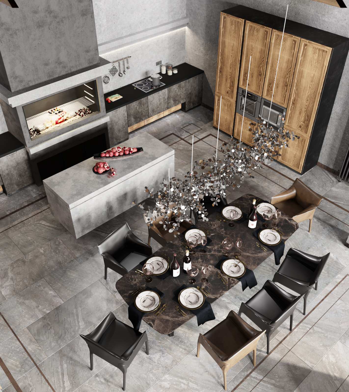 Интерьер гостевого загородного дома во Владимирской области