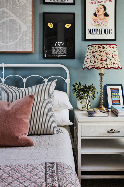 Neutral Bay apartment eclectic-bedroom